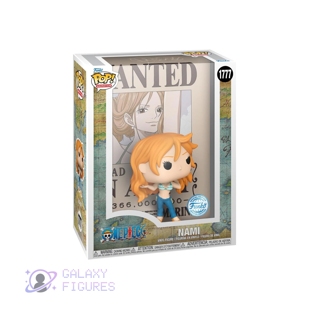 Funko POP! Animation – One Piece Exclusive Wanted Nami #1777 – Bild 2